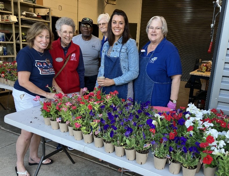 members with
                            flowers