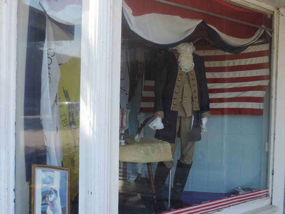 Constitution Week display