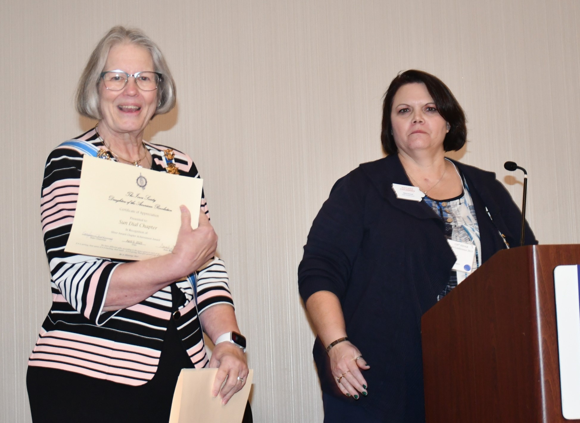 chapter regent's
                report