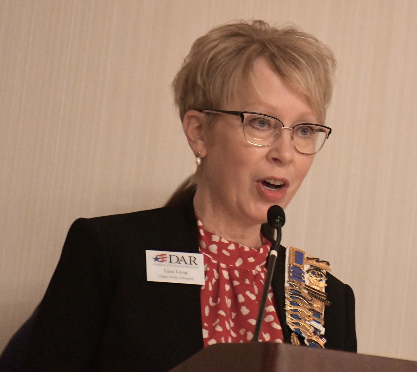 chapter regent's
                report