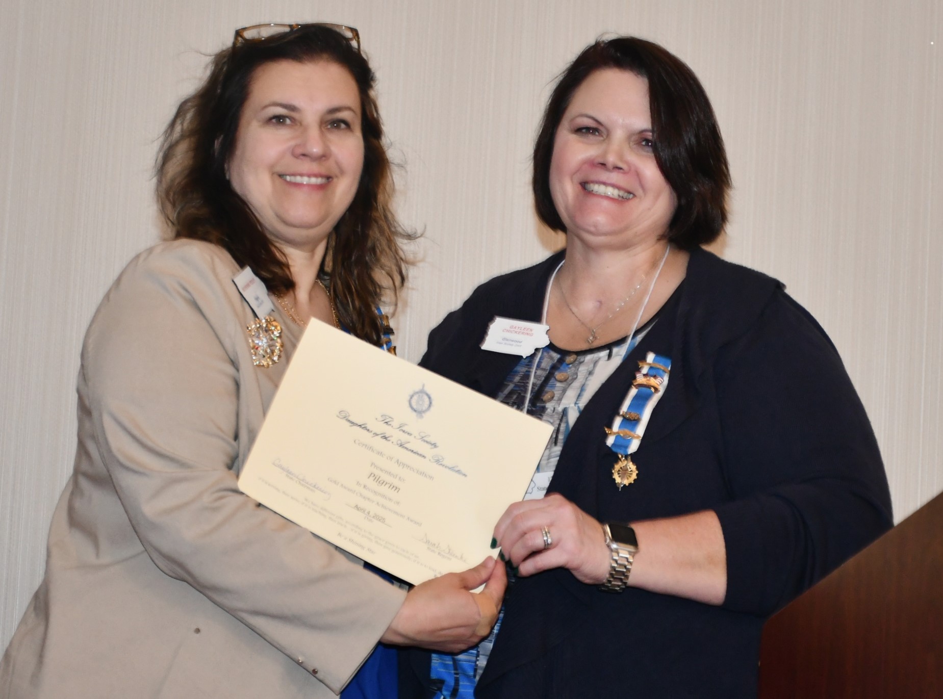 chapter regent's
                report